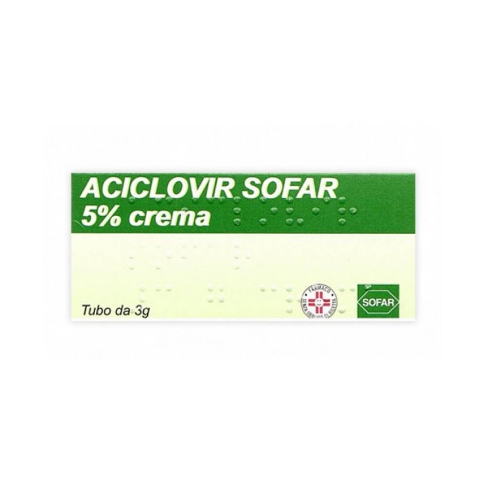 aciclovir sofar cream 5 tube 3 g Aciclovir Sofar Cream 5% Tube 3 g
