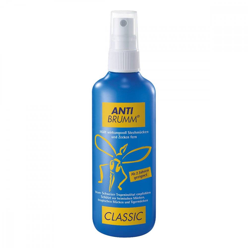 anti brumm classic 150 ml Up to 8 hours of protection against mosquitoes and ticks
