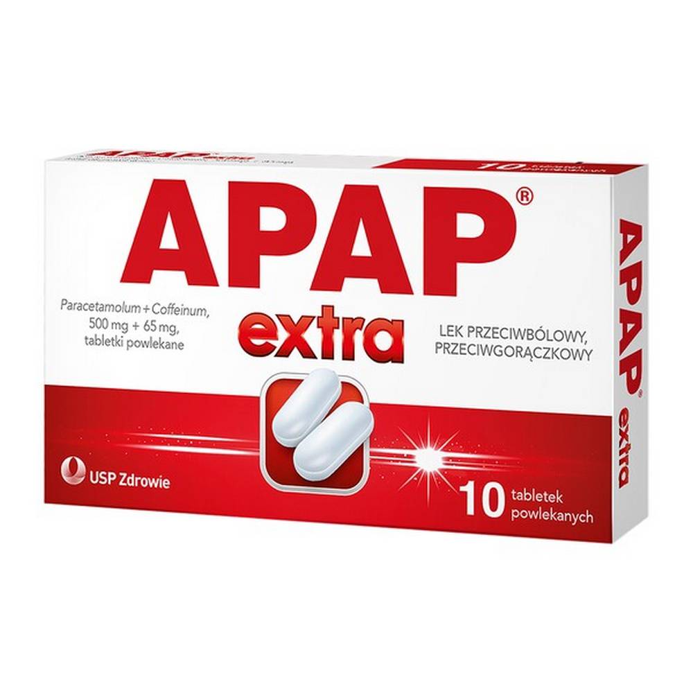 apap extra 500 mg 65 mg film coated tablets 10 APAP pain and fever C plus is a medicinal product with analgesic and antipyretic properties, additionally supports immunity thanks to the vitamin C contained in the drug. This drug can be used in the symptomatic treatment of pain and fever.