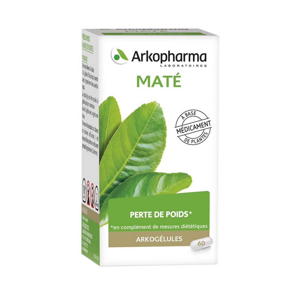 arkocaps mate arkopharma ARKOCAPS MATE 60 or 180 ARKOPHARMA CAPSULES