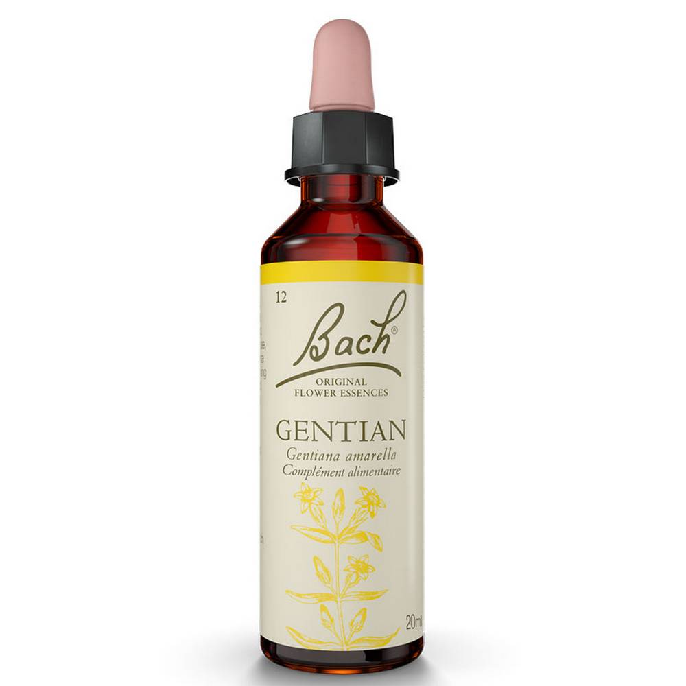 bach flowers gentian original gentian 20ml Bach Flowers Gentian Original GENTIAN 20ml: Gentian fights doubt and pessimism and is suitable for those who are discouraged and easily depressed as soon as things go badly or when difficulties arise.