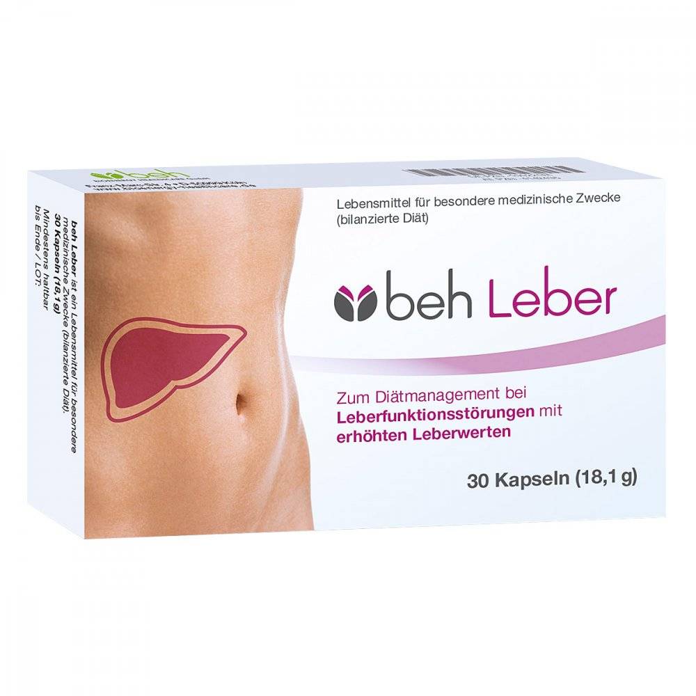 beh liver capsules 30 with liver dysfunction