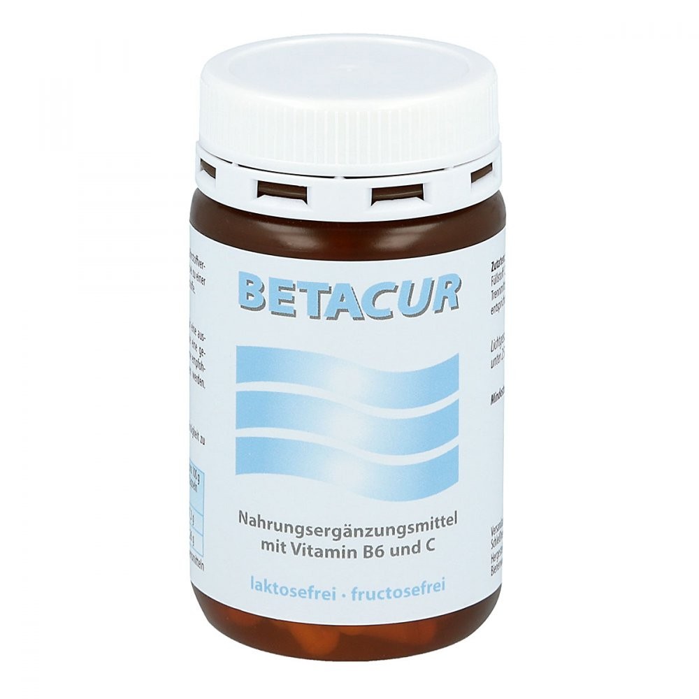 betacur capsules 90 для поддержки поступления питательных веществ с витамином B6 и витамином C.