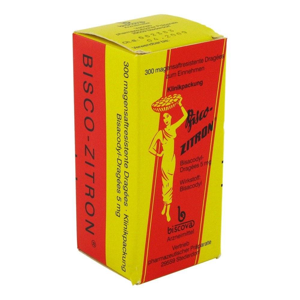 bisco lemon enteric coated 300 against constipation