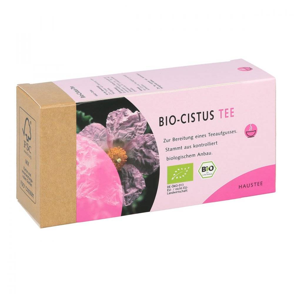 cistus organic tea filter bag 25 delicious tea
