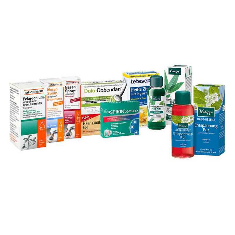 cold set for adults 9 pieces Холодный набор для взрослых