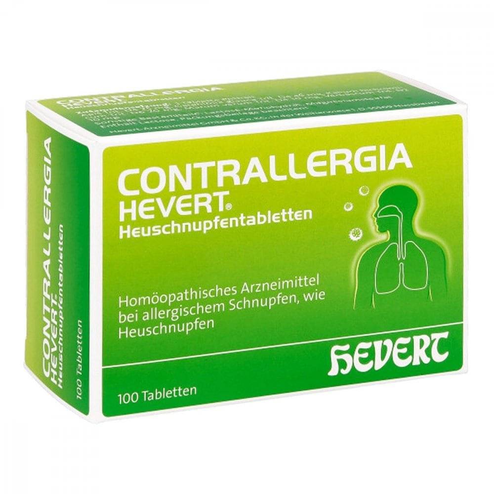 contrallergia hevert hay fever tablets 100 Гомеопатическая медицина