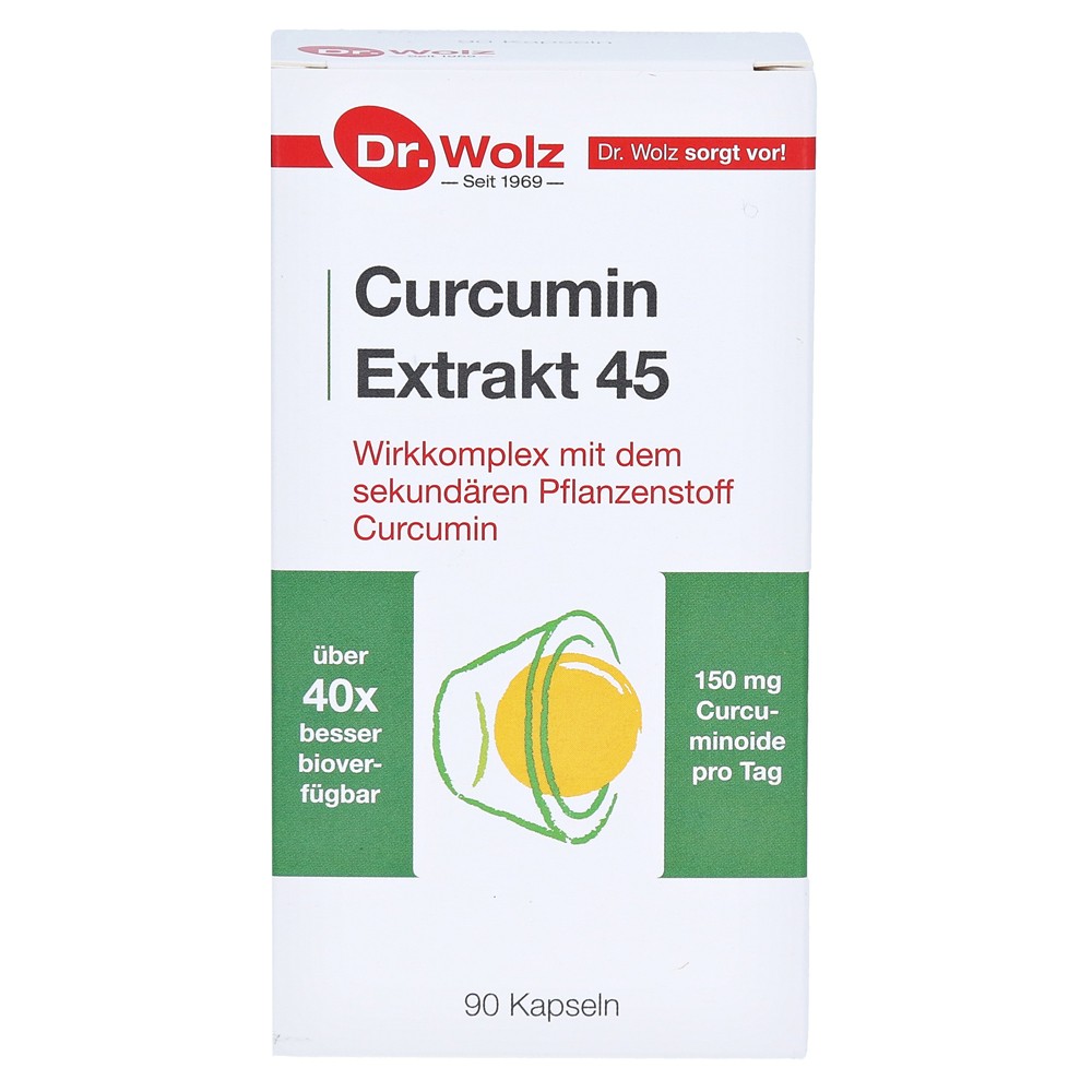 curcumin extrakt 45 90 Food supplements Curcumin Extrakt 45
