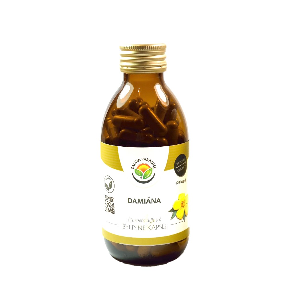 damian 120 Damian herbal capsules - Turnera diffusa for comfortable use!