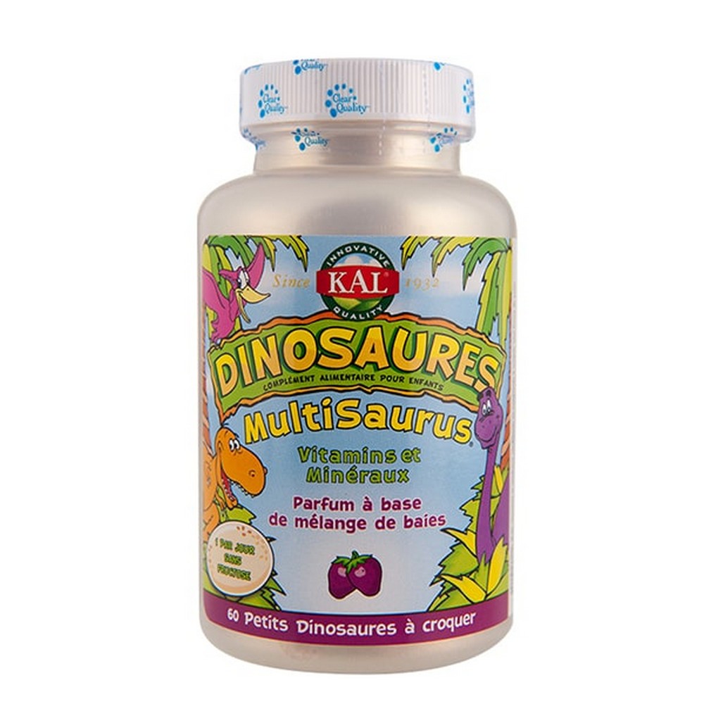dinosaures multisaurus 60 Do your children feel a little tired after the long vacation? These can be tiring because of the heat, multiple activities and lack of sleep due to late wakefulness. For a physical fitness and an alert spirit in class, a small cure of vitamins Dinosaurs Multisaurus is essential.