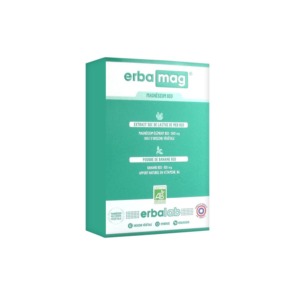 erbamag bio magnesium 45 Эрбамаг - это органическая пищевая добавка на основе растительных ингредиентов, которая обеспечивает оптимальное ежедневное потребление магния.