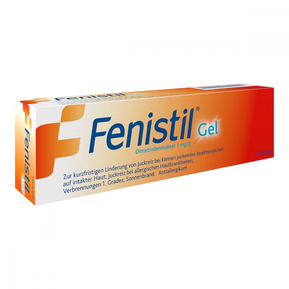 fenistil gel 100 g The classic helps with sunburn and insect bites such as mosquito bites