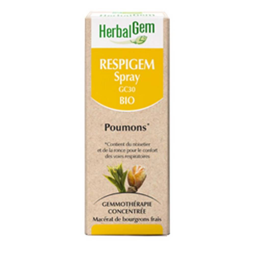 herbalgem respigem gc30 bio gemmotherapy for breathing Herbalgem Respigem GC30 Bio Gemmotherapy for breathing provides respiratory comfort and a second breath.