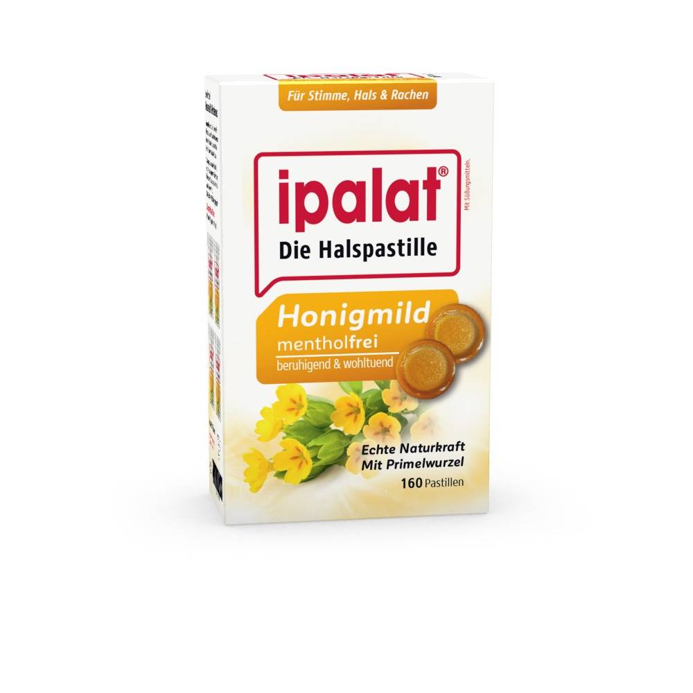 IPALAT throat lozenges sugarfree, 160 Pharmacyapozona