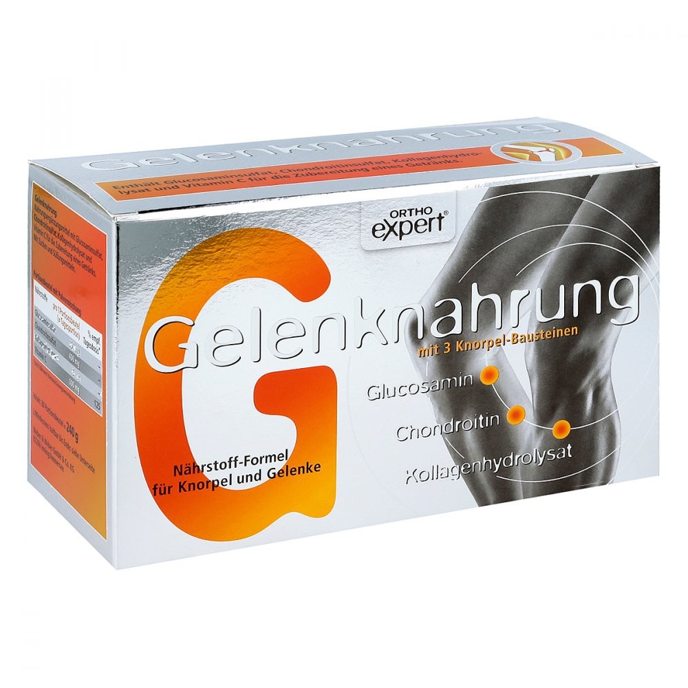 joint food orthoexpert powder 240 g It is a natural process that the hyaline cartilage between the joint bones wears out over time.