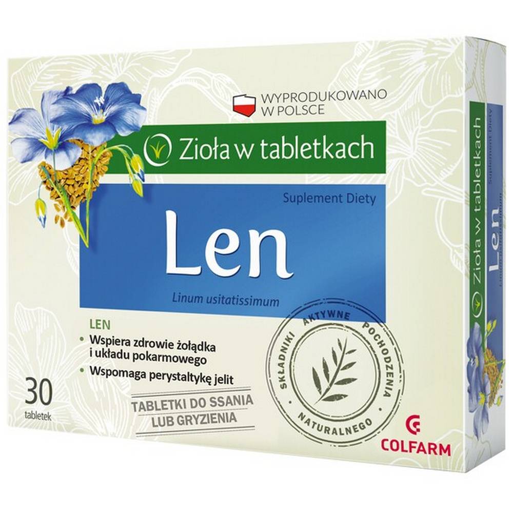 Linen, lozenges, 30 Pharmacyapozona