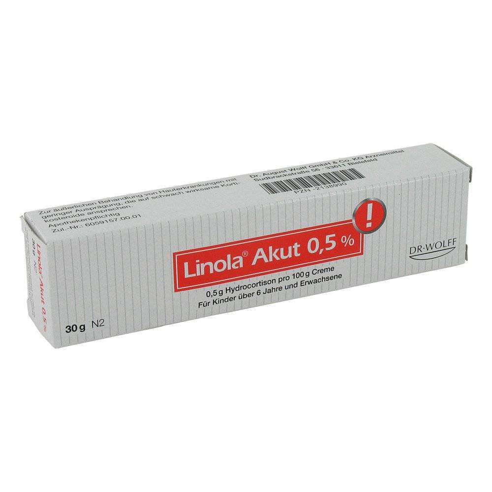 linola acute 05 30 g against skin inflammation