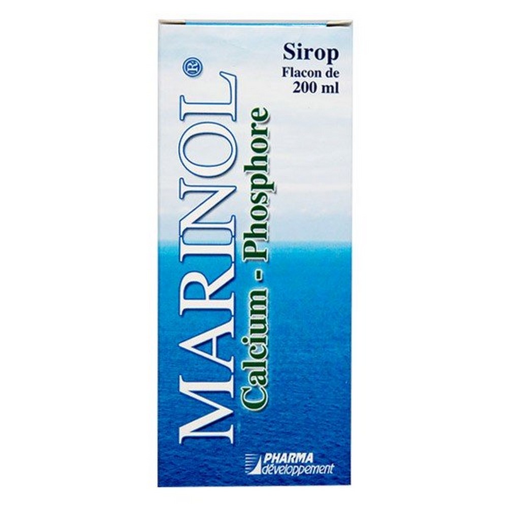 marinol 200ml Marinol is a syrup based on calcium and phosphorus, indicated in the event of tiredness, reduced form, vitality, lack of appetite.