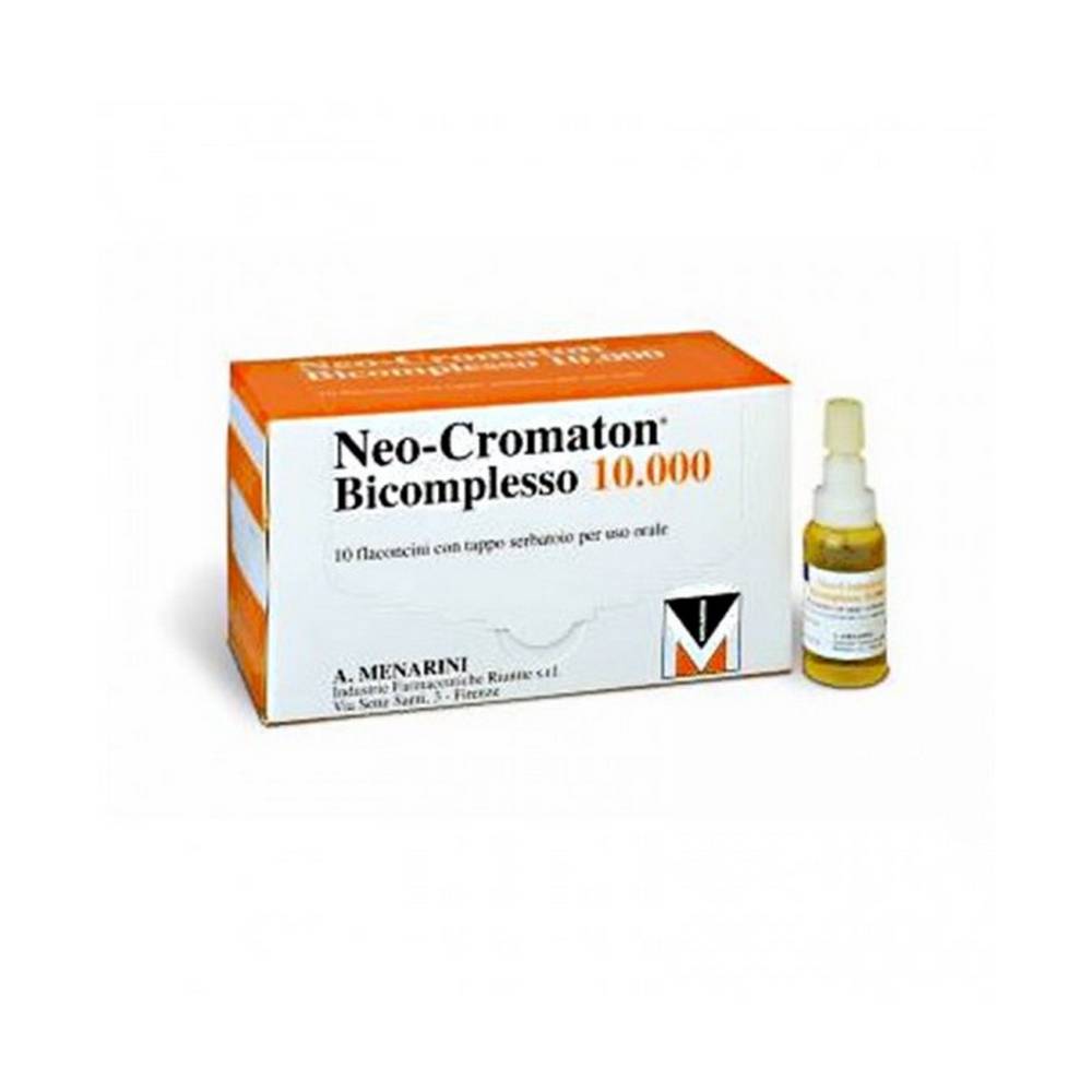 neocromaton bicomplex 10000 oral suspension 10 Neocromaton Bicomplex is used in macrocytic and secondary anemic syndromes with specific deficiency, including during pregnancy, puerperium, breastfeeding or convalescence.