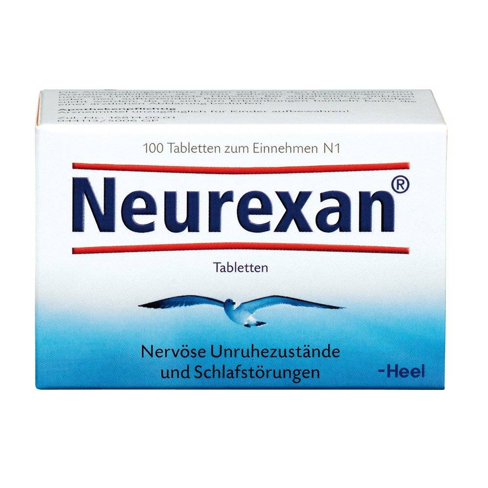 neurexan tablets 100 for nervous restlessness and sleep disorders