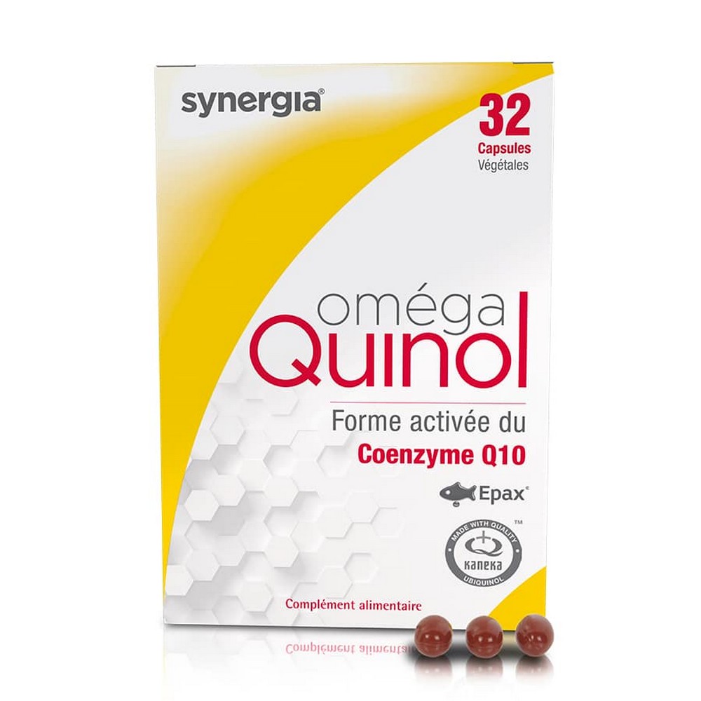omega quinol 32 Ubiquinol is the active form of the co-enzyme Q10 and is a powerful antioxidant , particularly in terms of protection against LDL cholesterol.