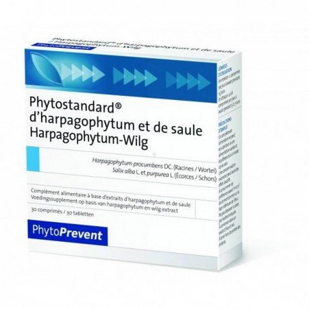 phytostandard harpagophytum willow 30 Phytostandards are extracts produced from selected plants whose origin is traced.
