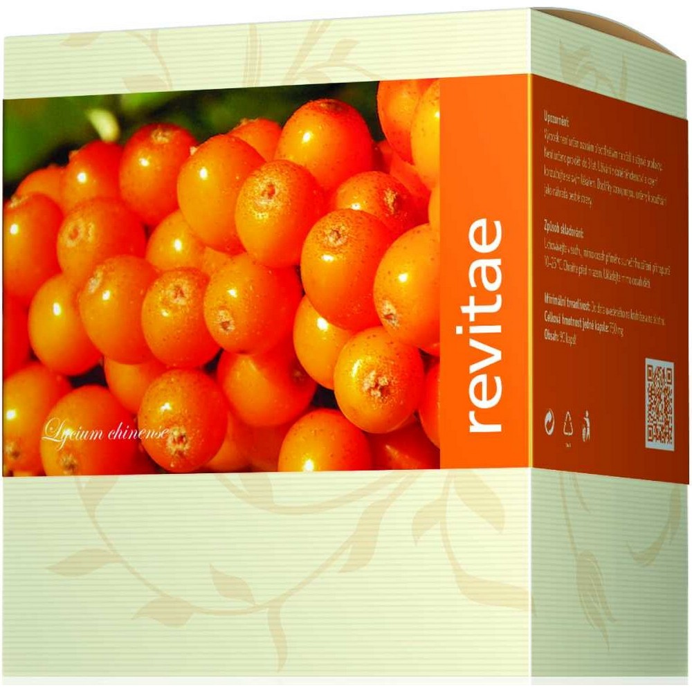 revitae 90 Revitae bioinformation food supplement provides vitality, optimism and mental freshness. It harmonizes metabolic processes and regenerates an organism exposed to long-term stress. It simultaneously cares for the vascular, nervous, hormonal and digestive systems, strengthens the activity of internal organs.
