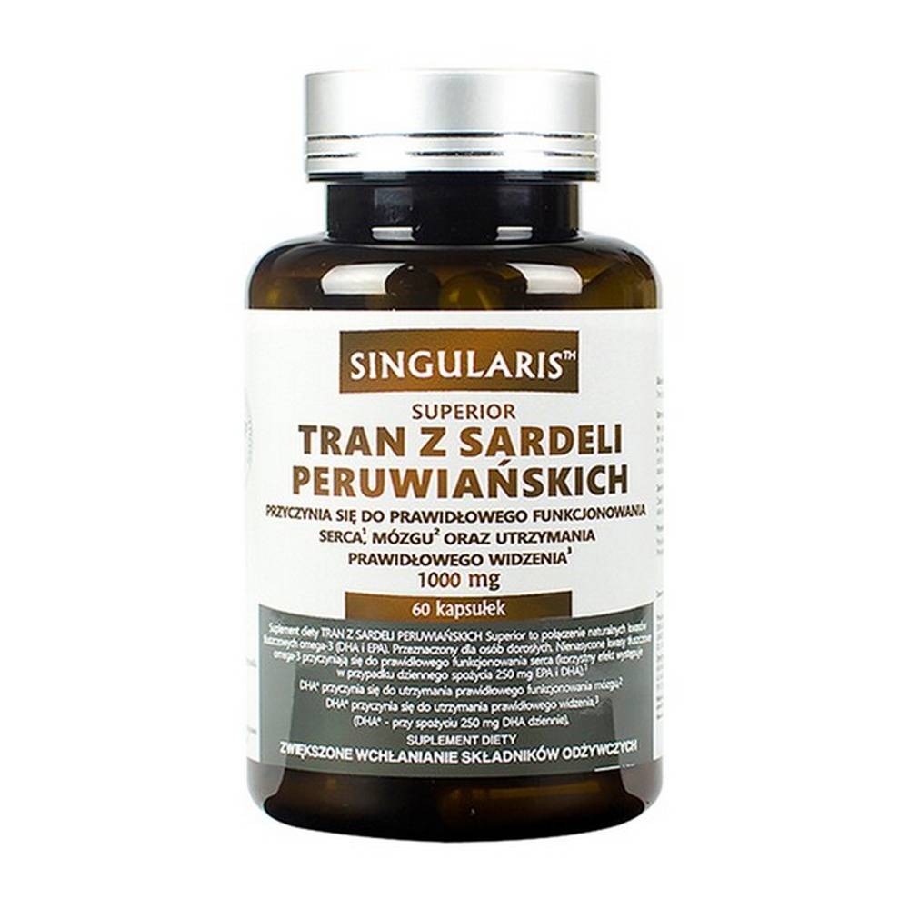 Singularis Tran from Peruvian anchovy 1000 mg, capsules, 60