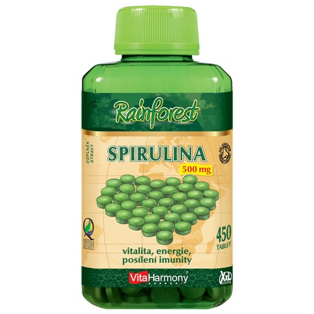 Spirulina 500 mg, 450 Pharmacyapozona
