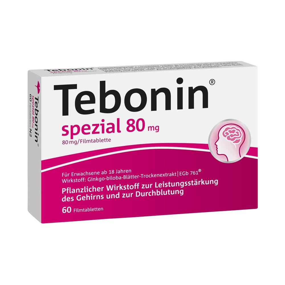 tebonin special 80mg 60 herbal medicine