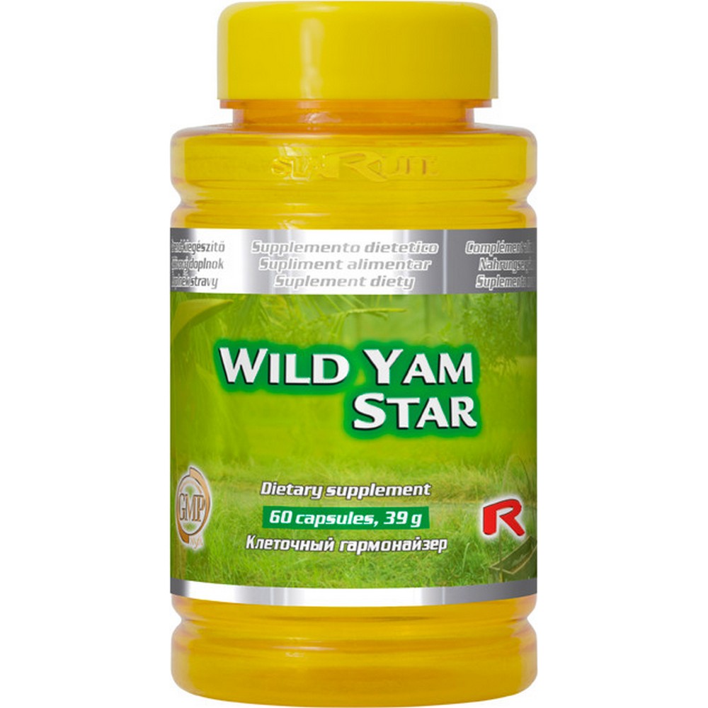 wild yam star 60 The contained hairy pill helps to normalize hormone levels in both women and men and slow down the aging process.
