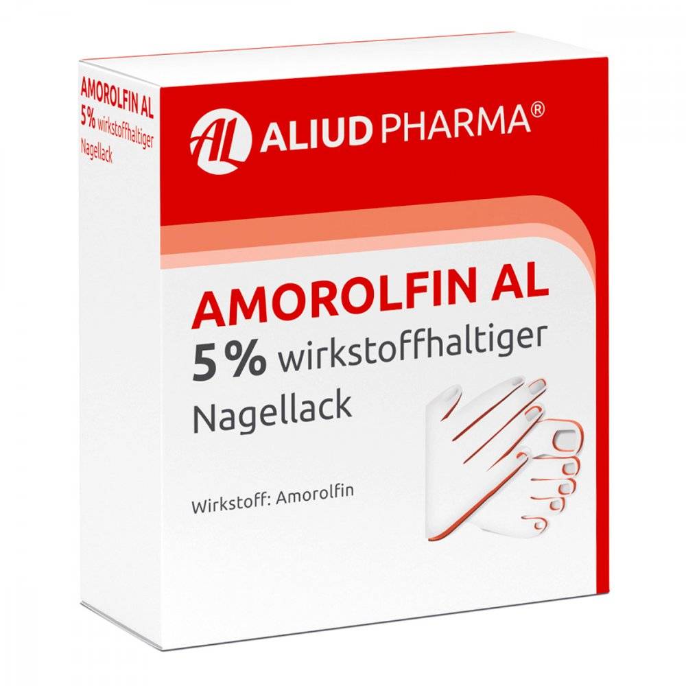 amorolfin al 5 5 ml Fungal infections of the nails without involvement of the nail root (nail matrix)
