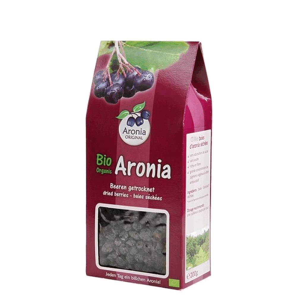 aronia bio black rowan rowan dried fruits 200 g Chokeberry - black rowan