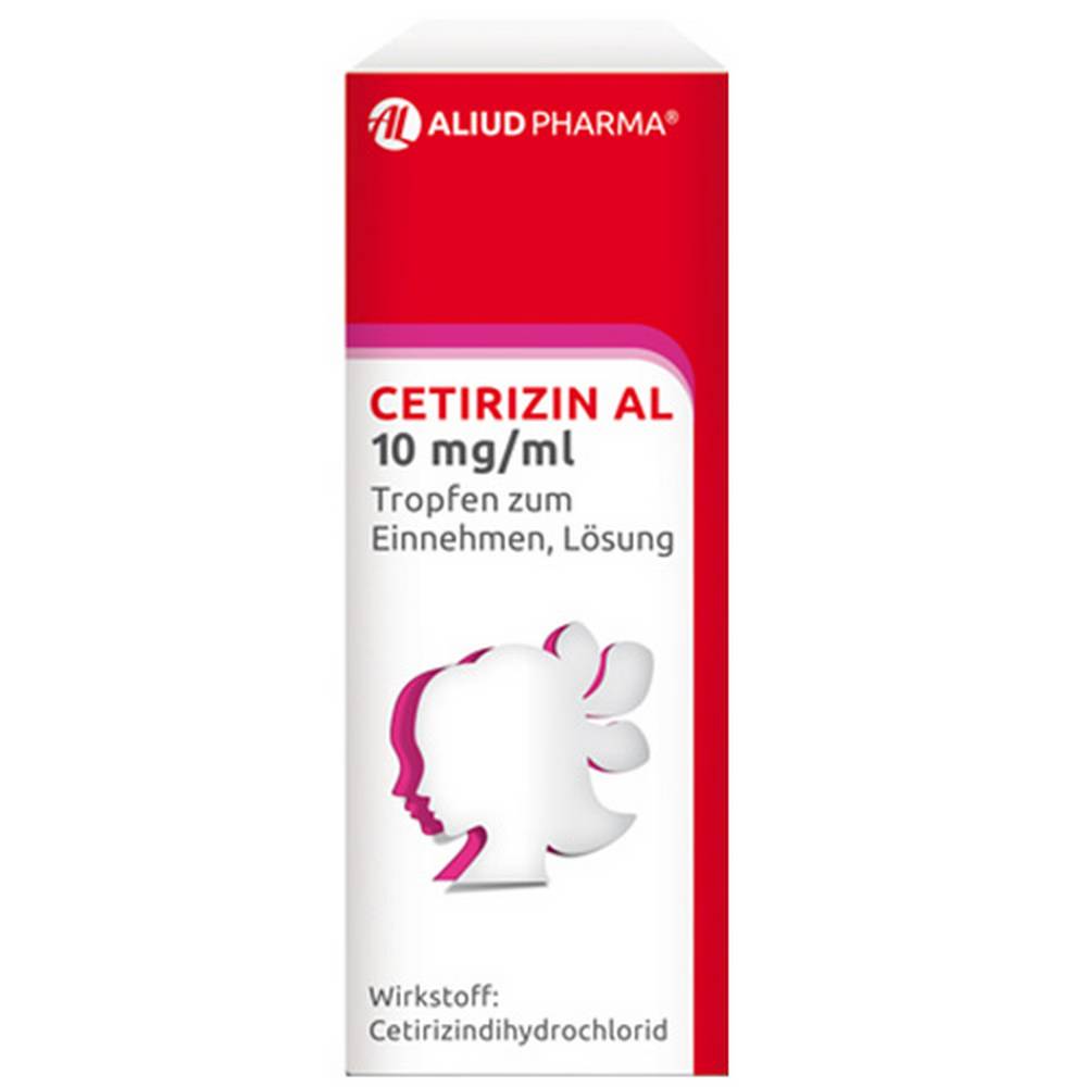 cetirizine al 10ml oral drops 10 ml Для облегчения назальных и глазных симптомов сезонного и круглогодичного аллергического ринита.