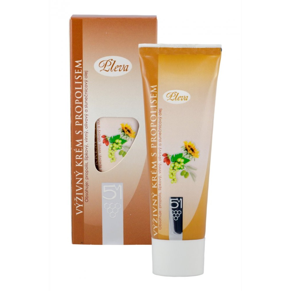 chaff nourishing cream with propolis 5 in 1 50 g If your skin is too sensitive and suffers from every change in temperature or hesitation in the diet, release propolis on it.