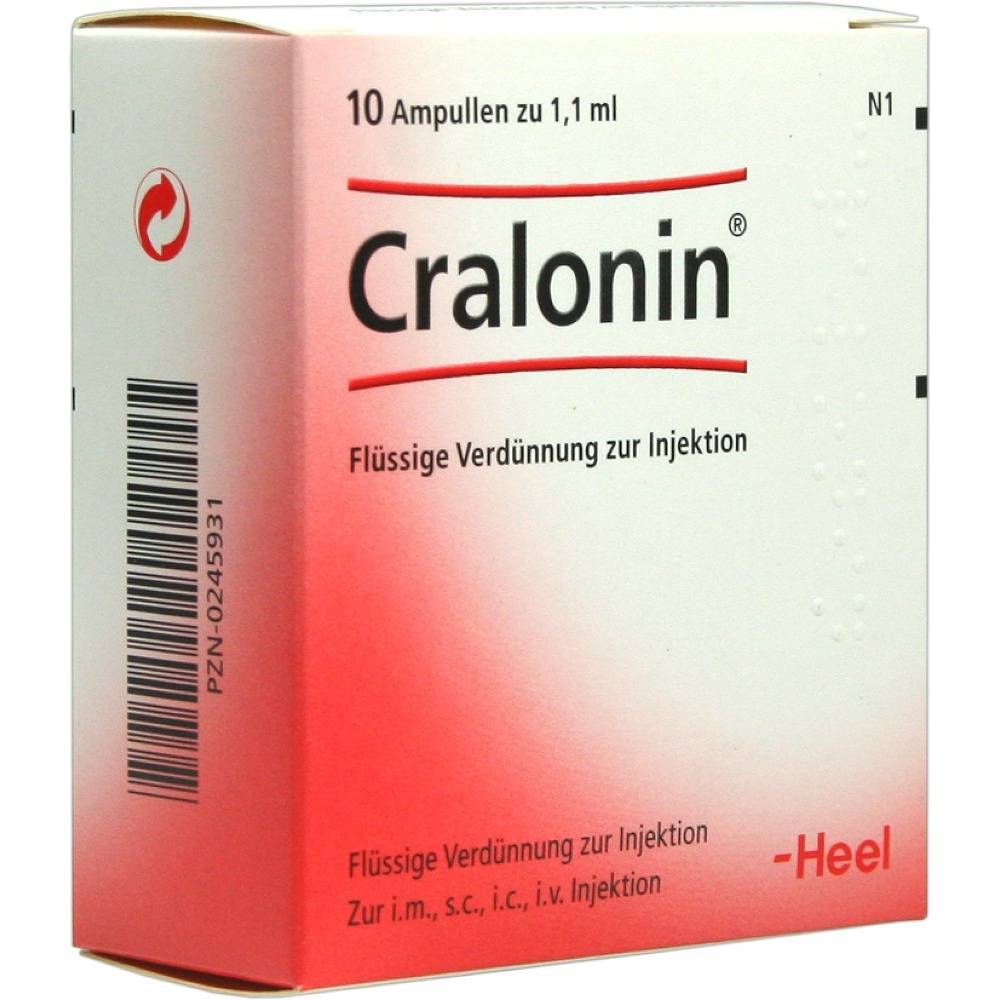 cralonin ampoules 10 nervous cardiac disorders-CRALONIN Ampoules ,10,piercing cardiac pain-CRALONIN Ampoules ,10 ,anginose complaints-CRALONIN Ampoules ,10,geriatric heart-CRALONIN Ampoules ,10