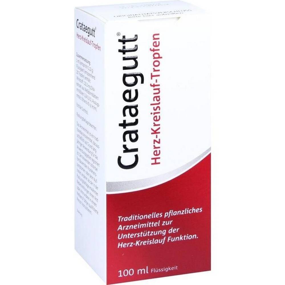 crataegutt cardiovascular drops 100 ml Для поддержки сердечно-сосудистой функции.