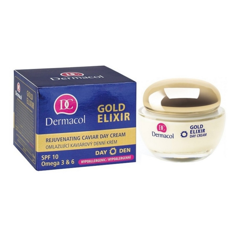 daily rejuvenating cream with caviar gold elixir 50 ml Skin creams for women, Dermacol Gold Elixir skin cream will provide your face with exactly the care it deserves every day. their formation