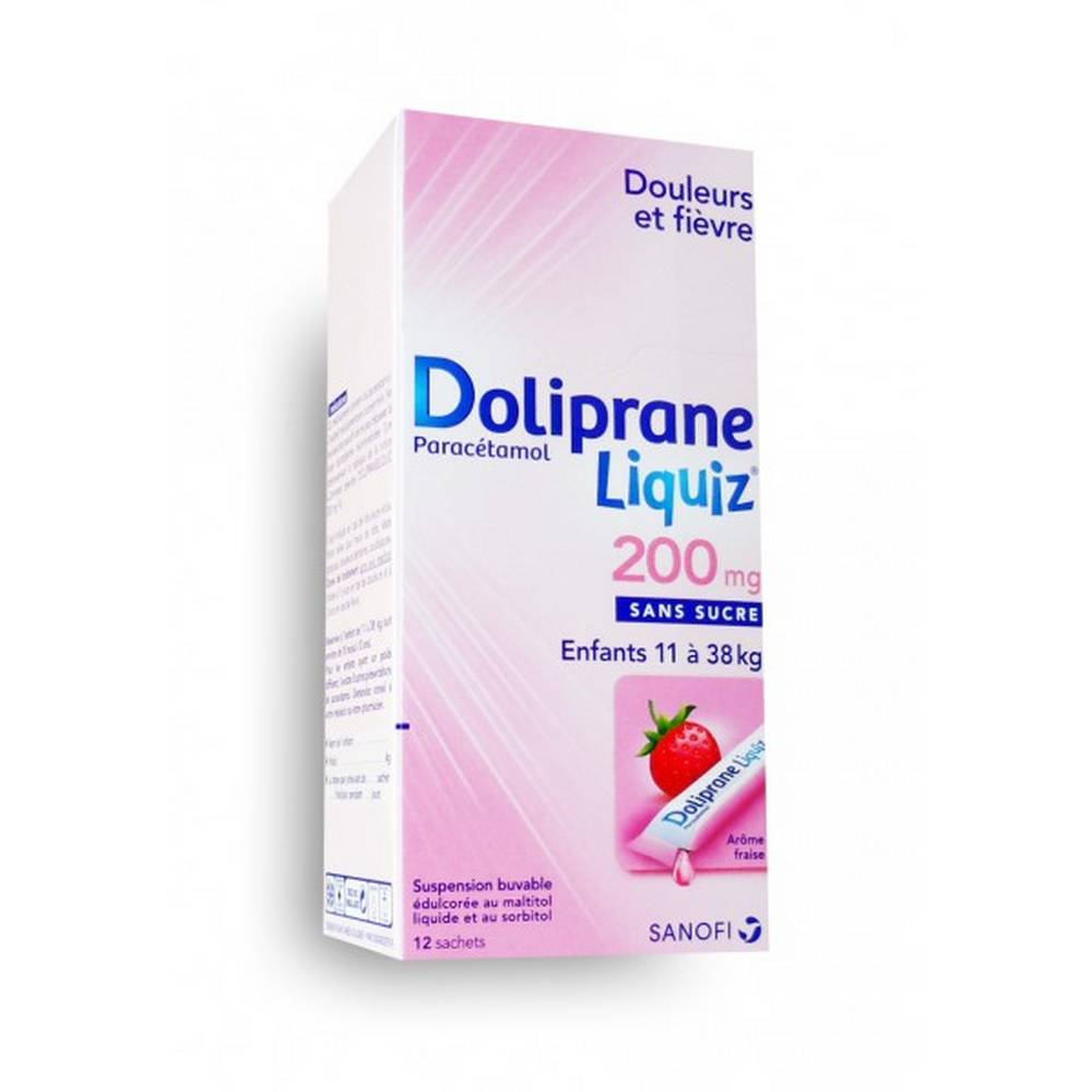 dolipraneliquiz 200 mg suspension 2x12 Pharmacotherapeutic group: OTHER ANALGESICS AND ANTI-PYRETICS-ANILIDES