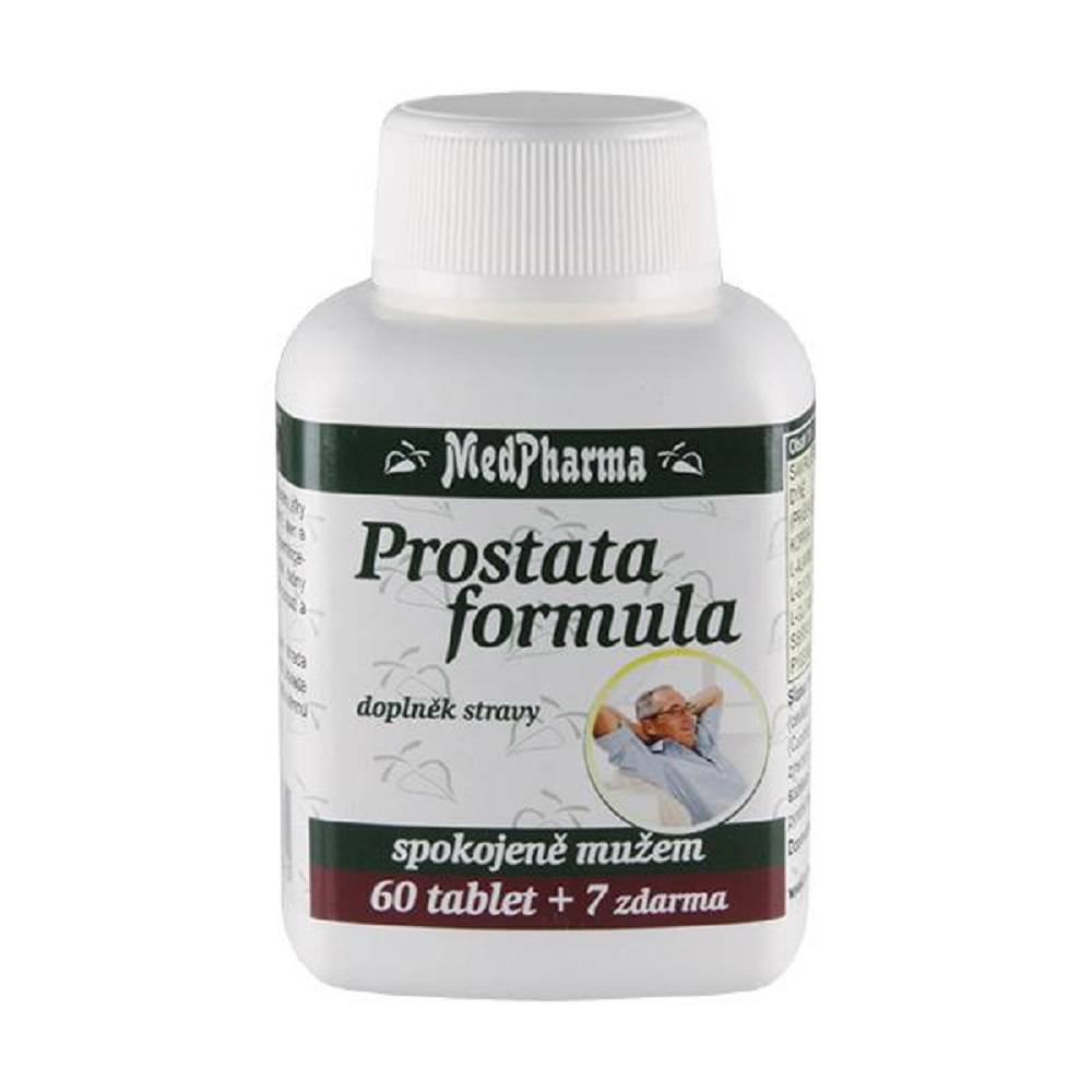 medpharma prostate formula 67 Dietary supplement for prostate problems. The product contains plant extracts with beneficial effects on men's health.