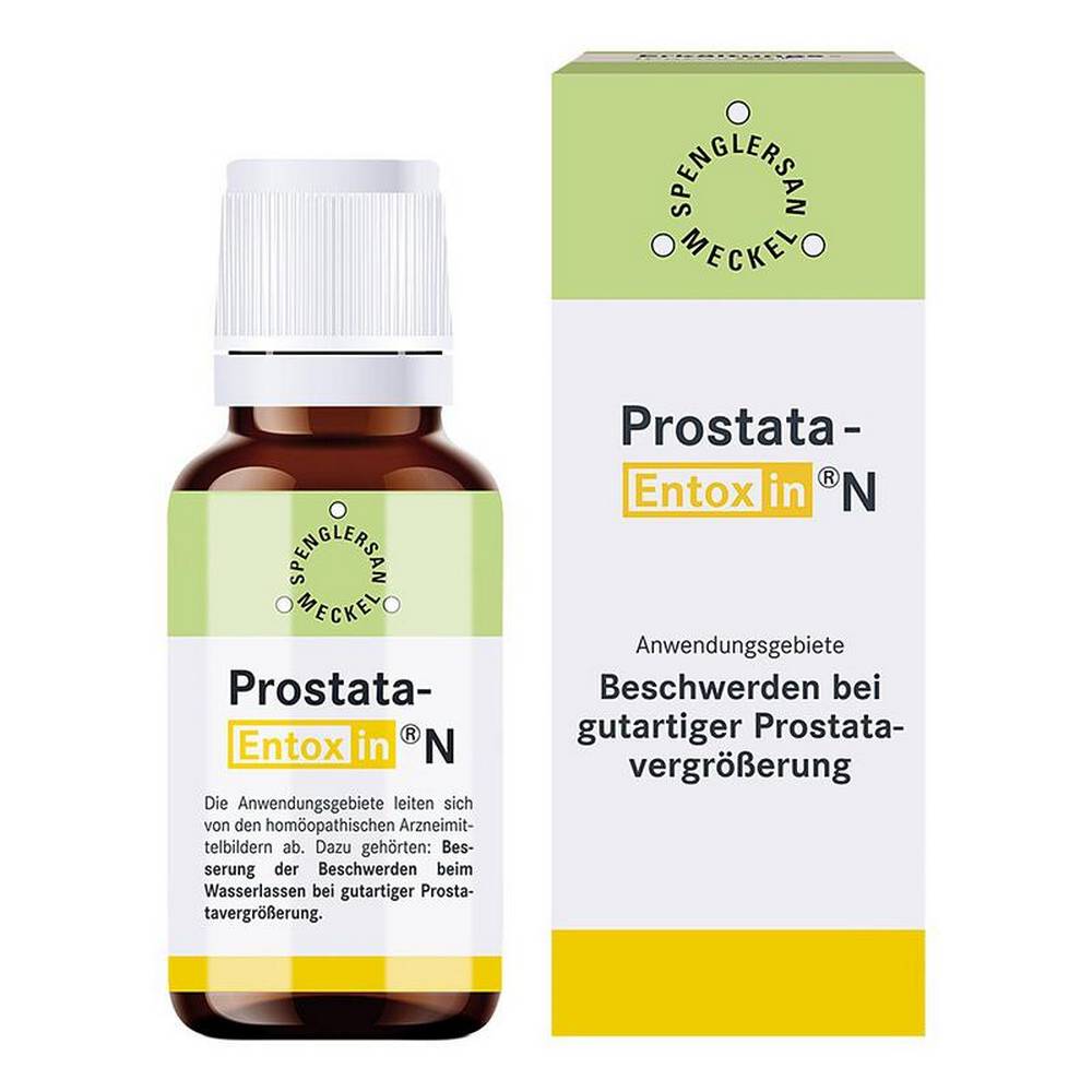 prostate entoxin n drops 20 ml Гомеопатическое средство для снятия дискомфорта при мочеиспускании из-за доброкачественной гиперплазии простаты.