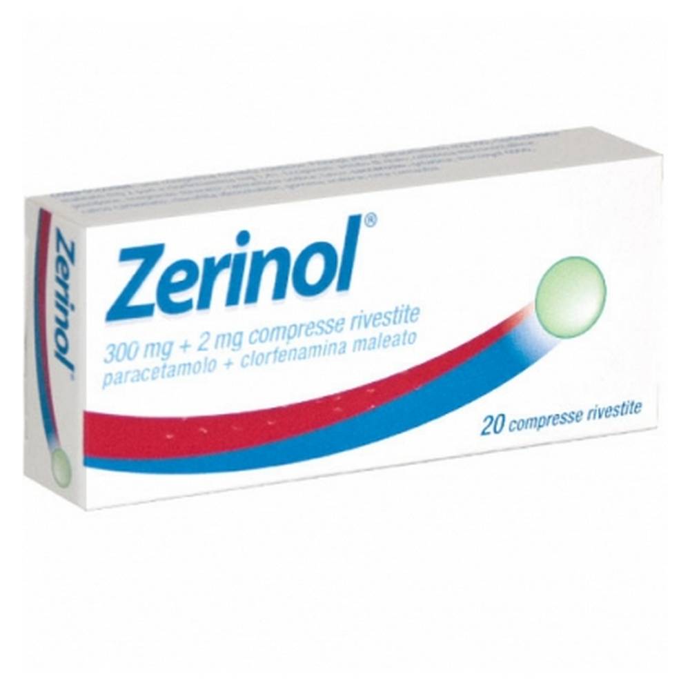 zerinol 20 coated tablets 300mg 2mg Analgesics and antipyretics.