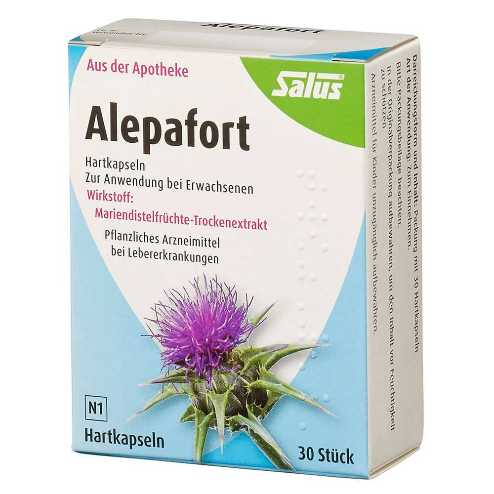 alepafort milk thistle 30 ALEPAFORT milk Thistle hard capsules