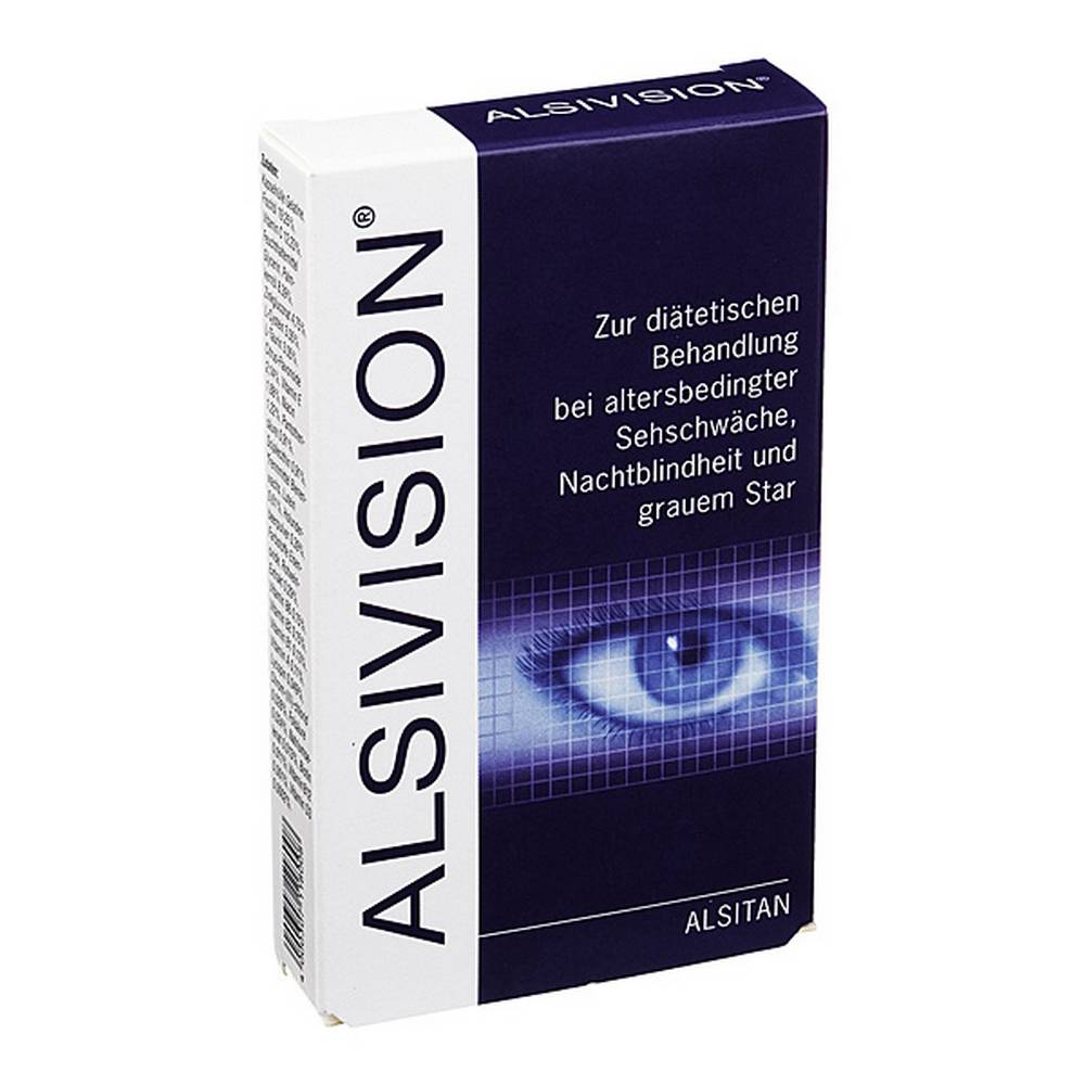 alsivision capsules 60 Dietary food for special medical purposes (balanced diet).