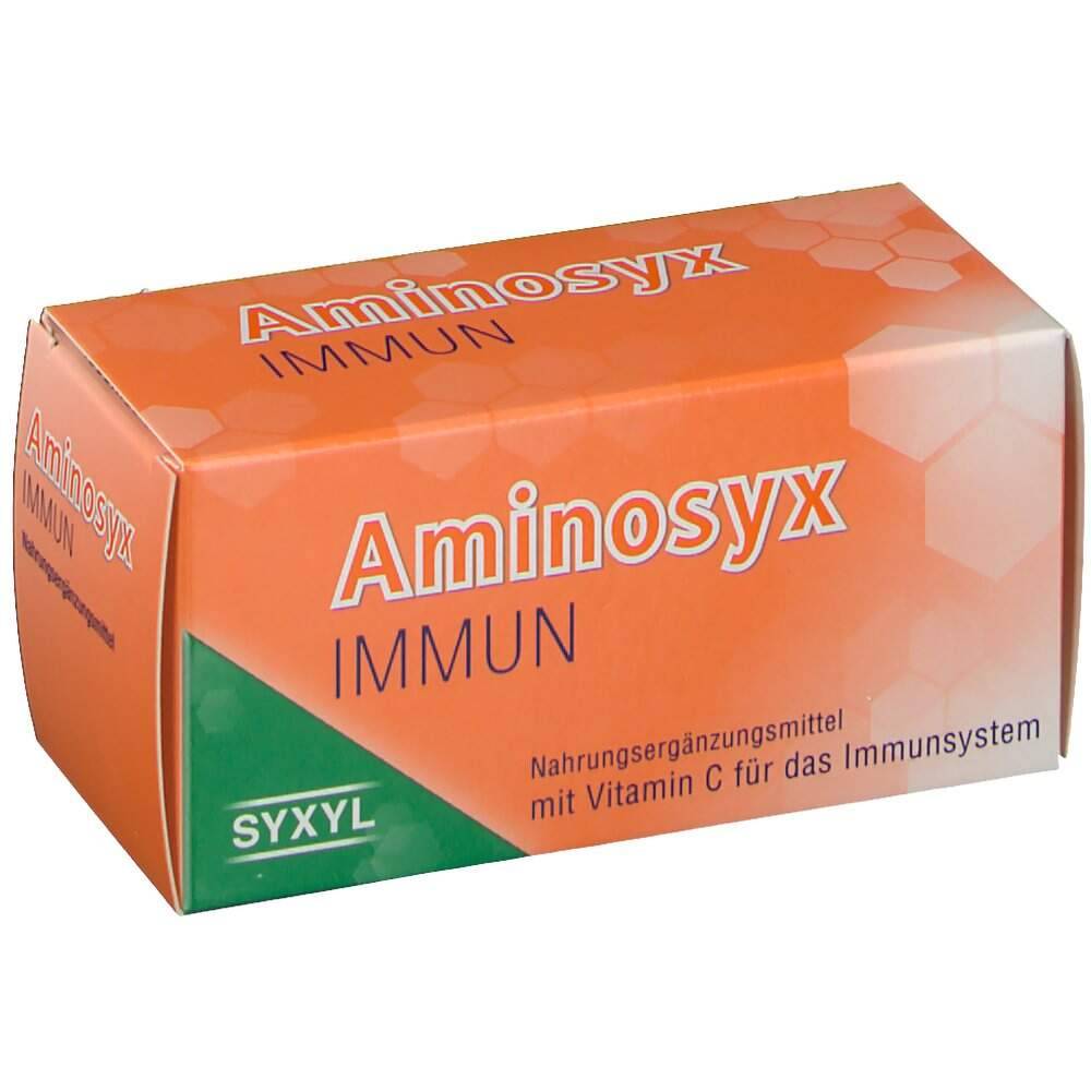 aminosyx immune 60 Food Supplement with Vitamin C for the immune system.