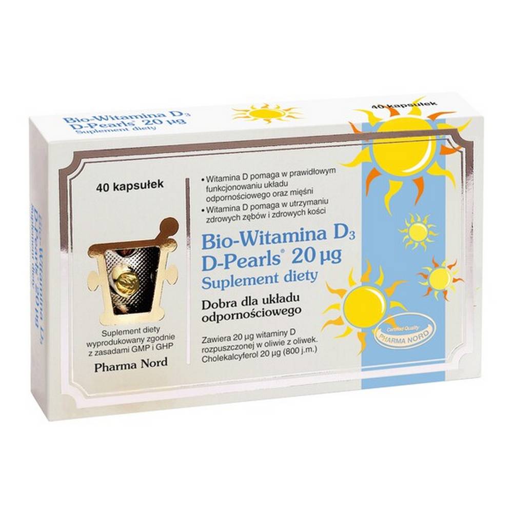 BioVitamin D3 DPearls, capsules, 40 Pharmacyapozona