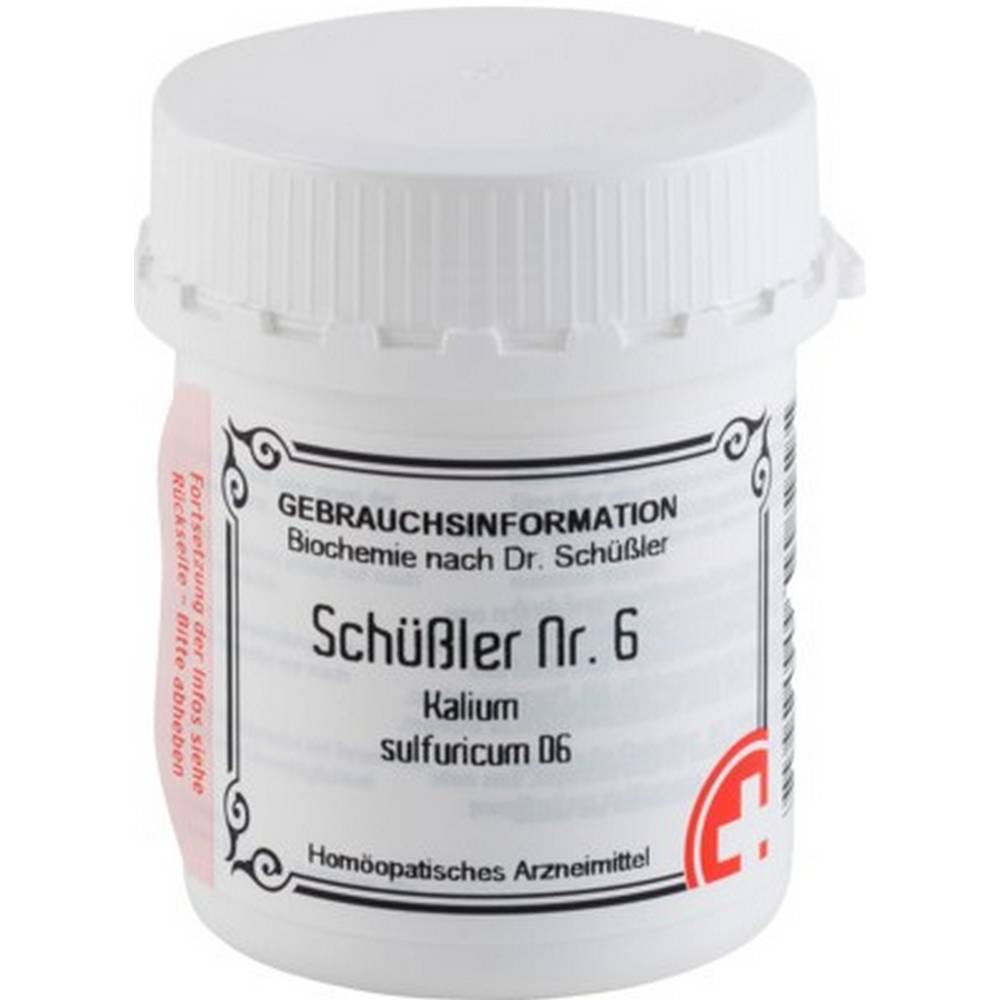 biochemistry according to dr schussler no 6 kalium sulfuricum d6 400 Homeopathic Medicine.