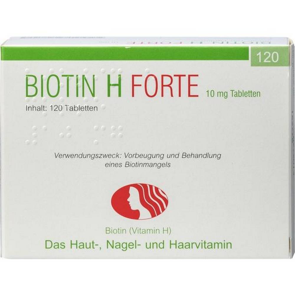 biotin h forte 120 Prevention and treatment of biotin deficiency, treatment of biotin deficiency in the very rare biotin-dependent carboxylase deficiency