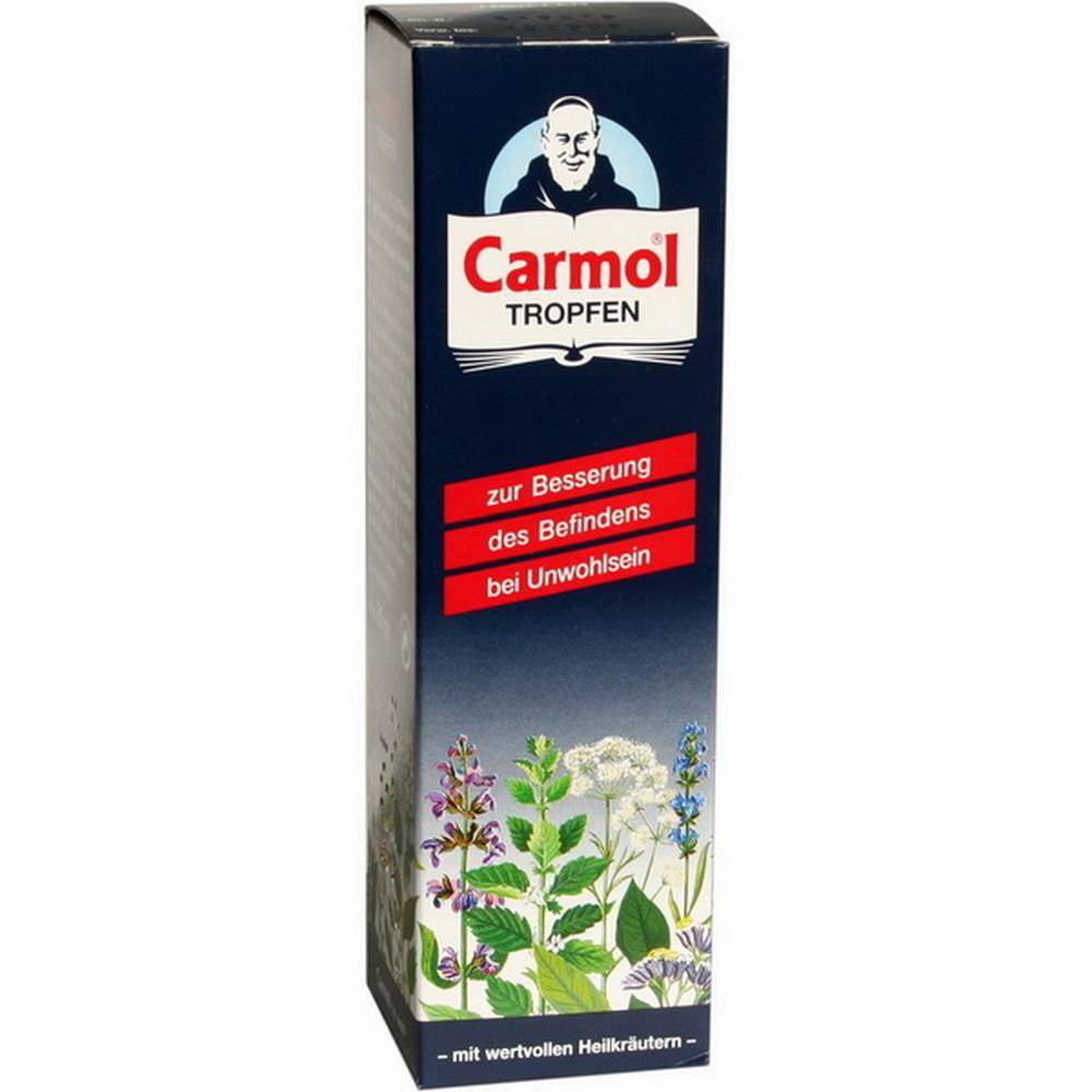 carmol drops 80 ml To support the digestive function, improvement of the state of health if you feel unwell