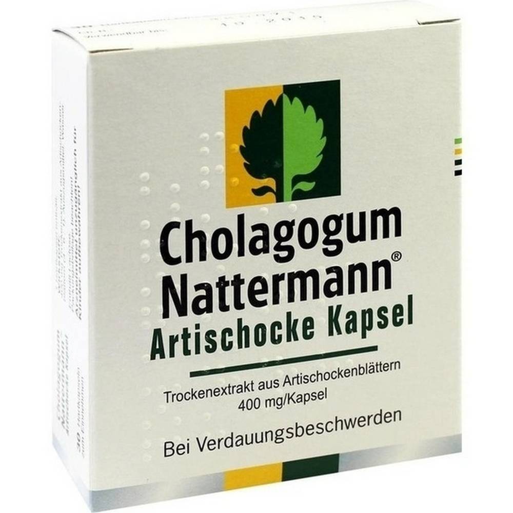 cholagogum nattermann artichoke capsule 30 Functional disorders of the biliary tract.